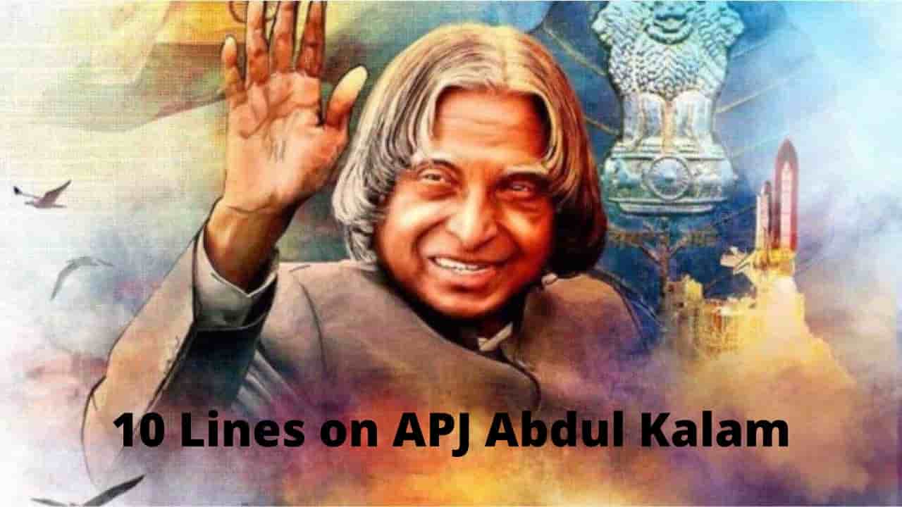10 Lines on APJ Abdul Kalam